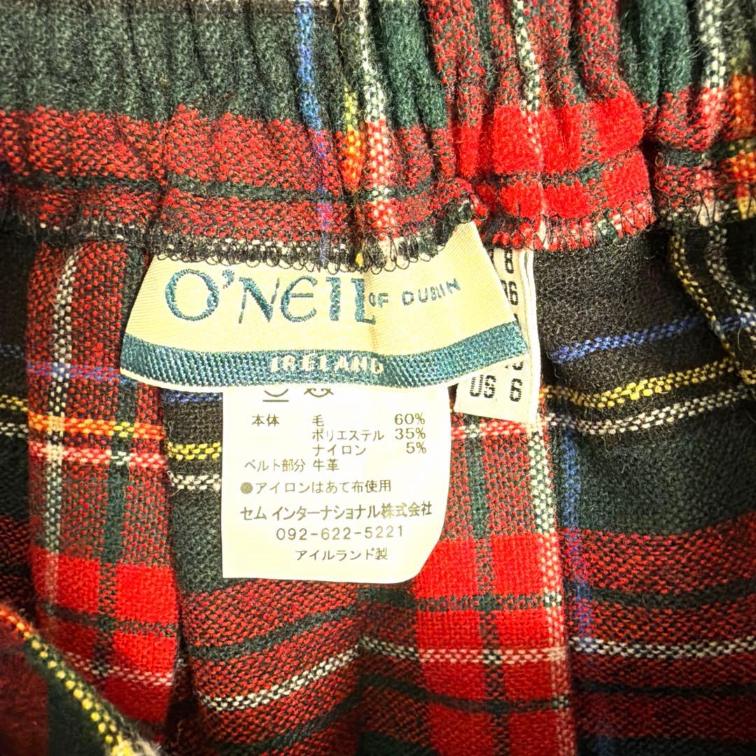 【試着のみ美品】オニールオブダブリン　プリーツスカート