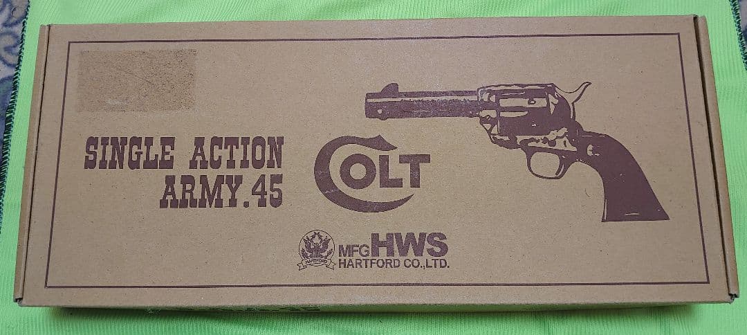 HWS発火式モデルガン　ハートフォード製　SAA.45 シビリアン