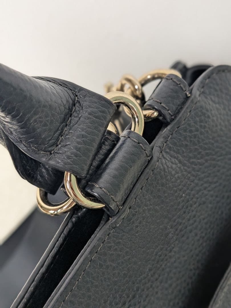 【美品】archive bag　ラシット　シボ　レザー　2way　Y2K　黒