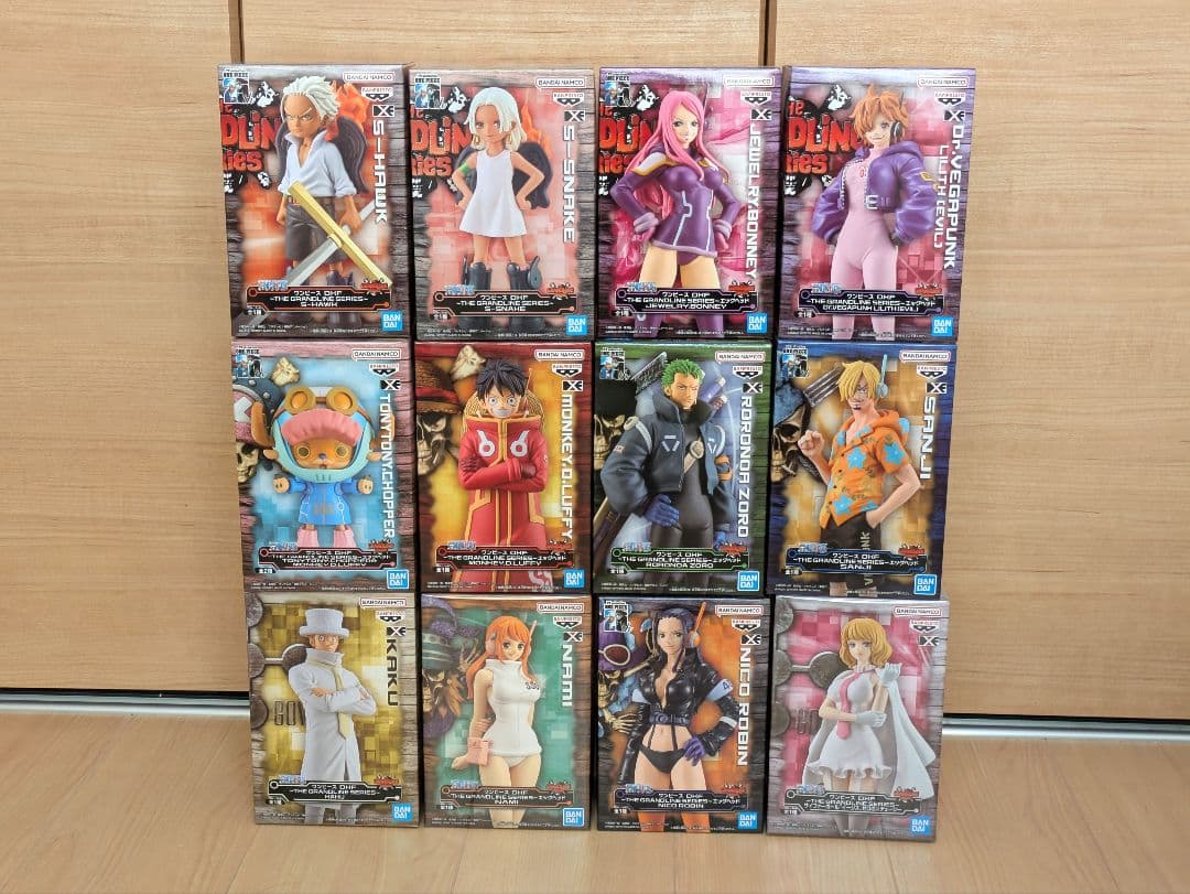 ワンピース グランドライン エッグヘッド フィギュア 12個セット