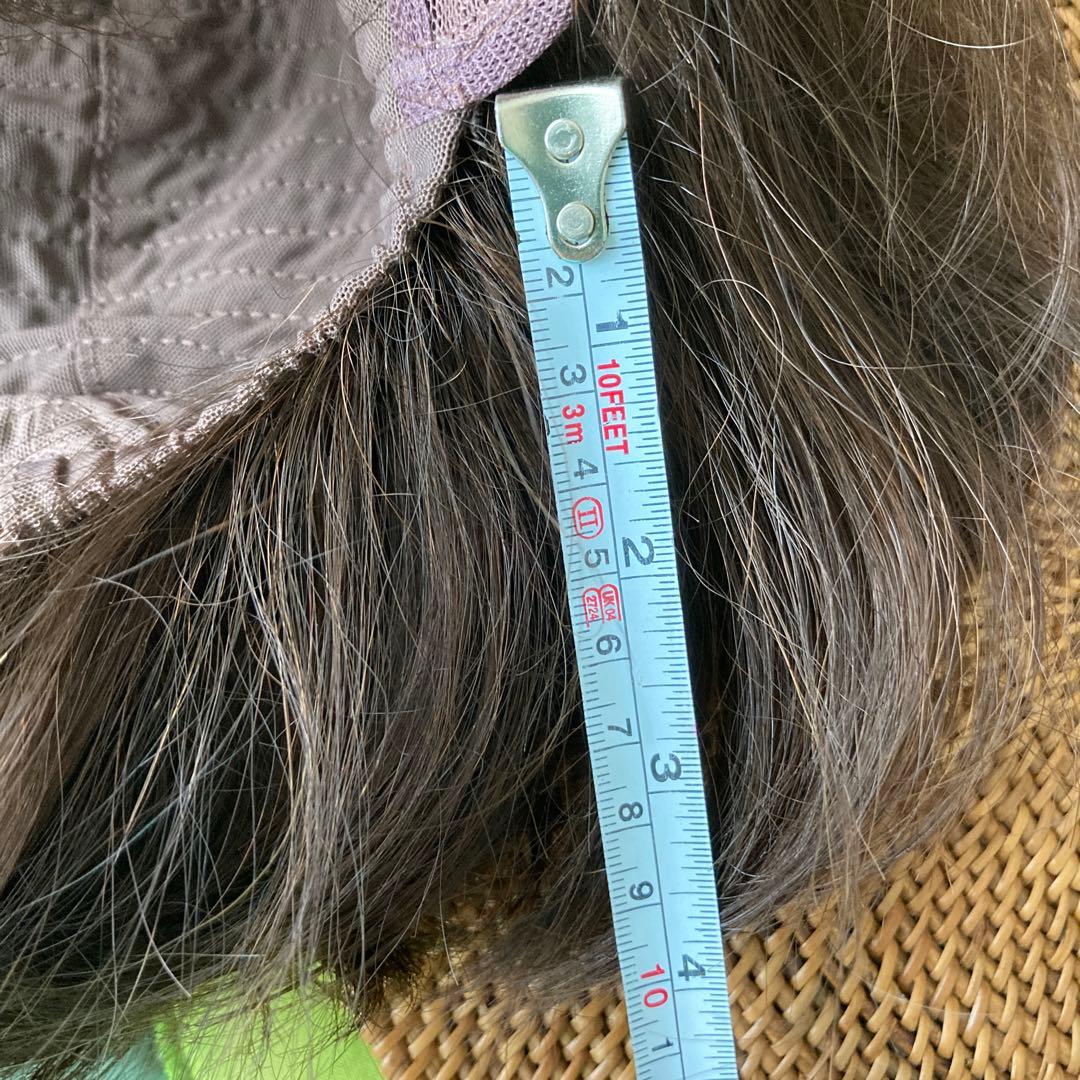 百合子ウィッグ　Sサイズ 50〜53cm ブラウンショートボブウィッグ