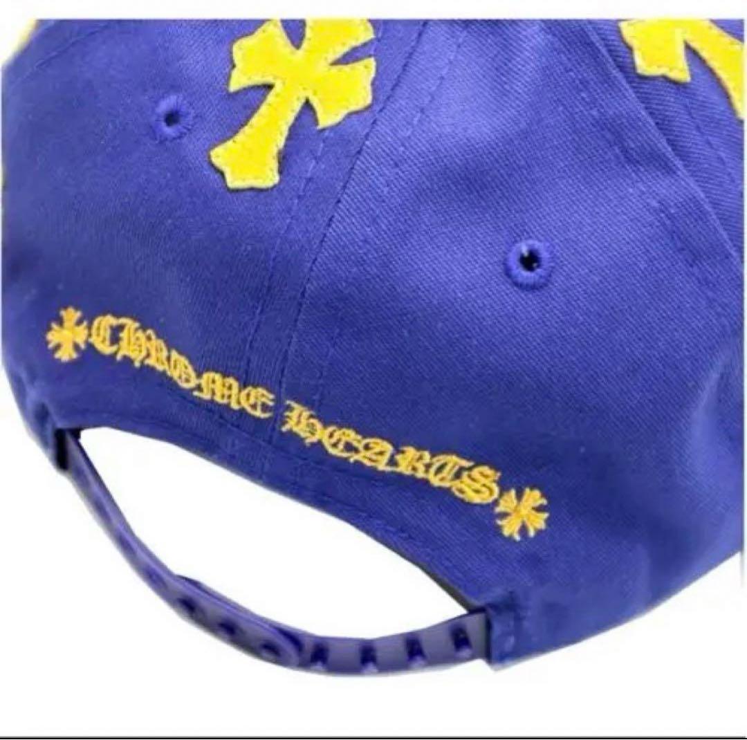 クロムハーツ CH HAT クロスパッチベースボールキャップ メンズ 平本蓮