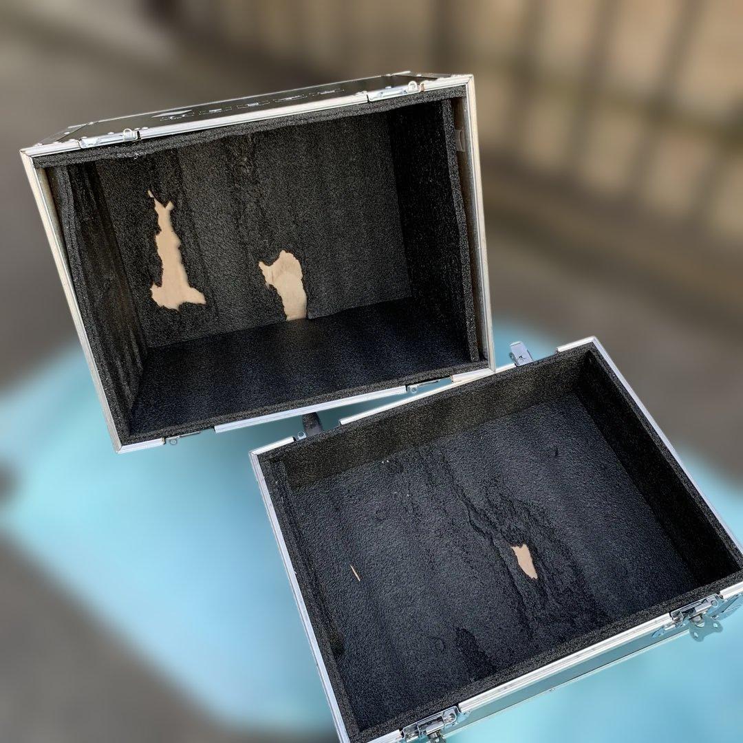 大型 ラックケース ① 車輪付きBLACK BOX 箱