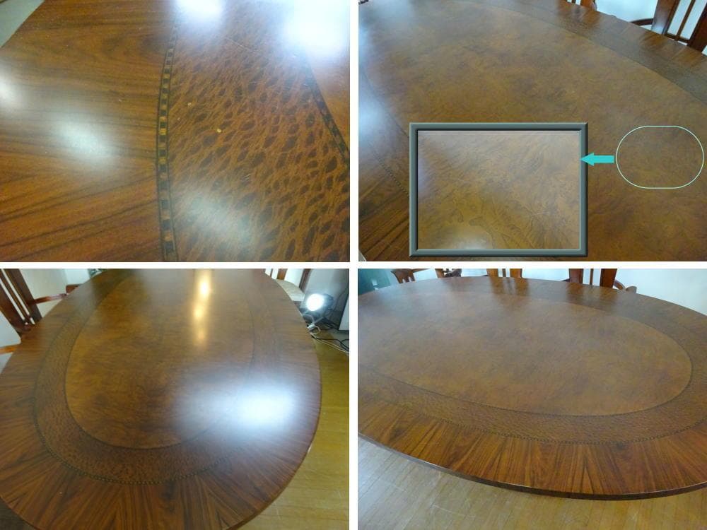 シズリン　IBセレクションクラシック　象嵌　オーバル　食卓5点セット　美品