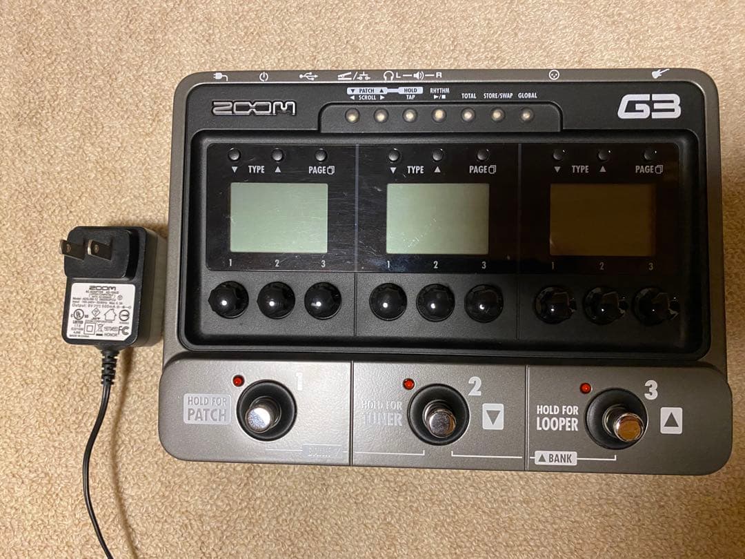 Zoom G3 ギターエフェクター　オマケ付き