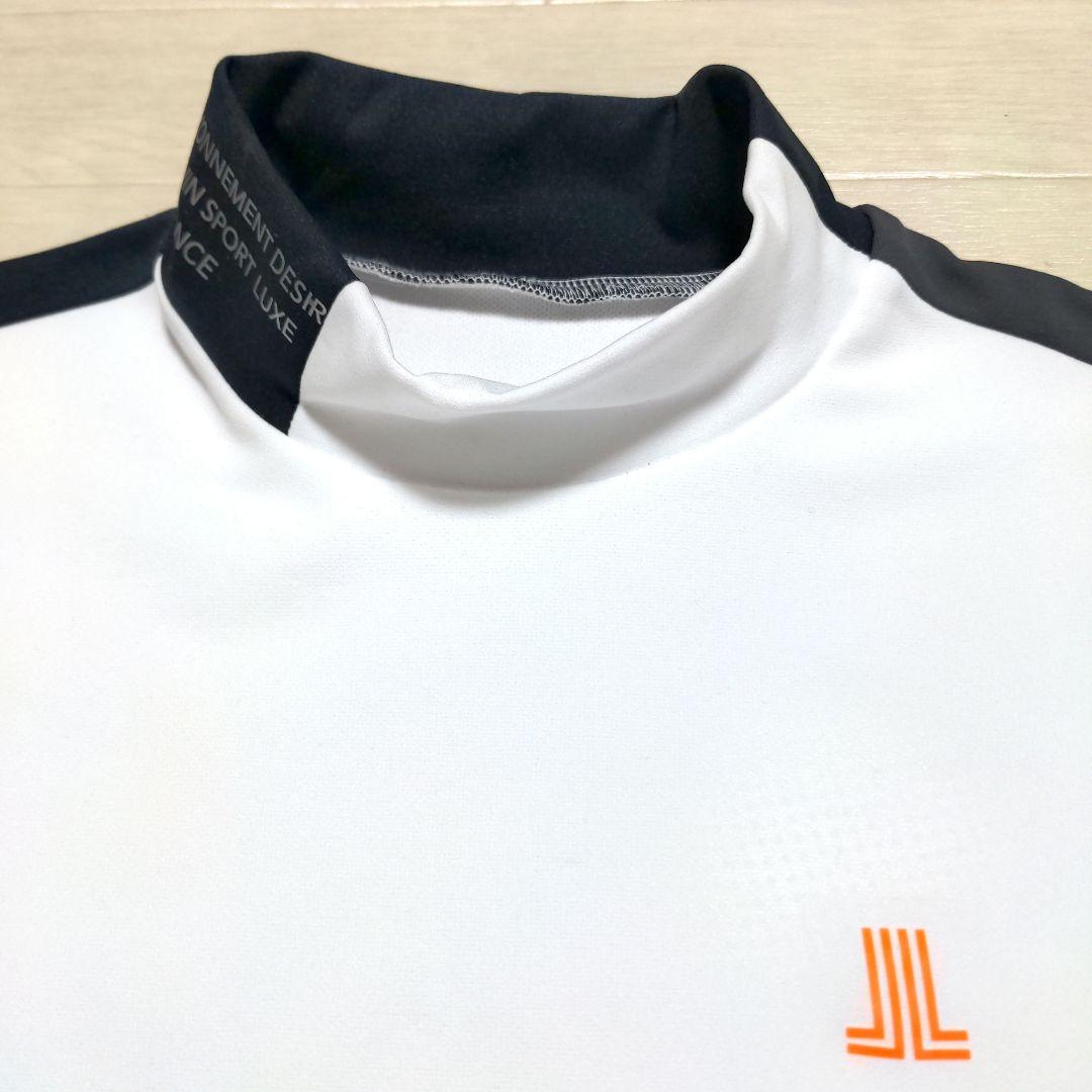 再再再値下新品　ランバンスポール　モックネックL　白　定価19800円　裏微起毛