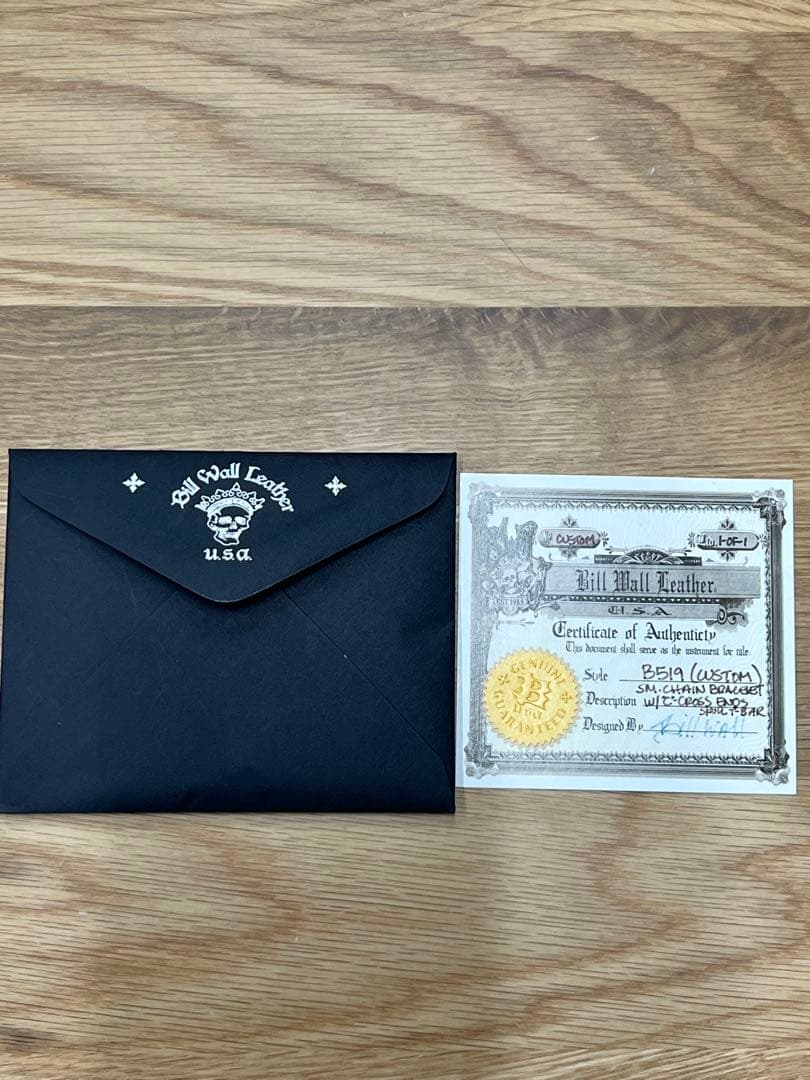 BWL ビルウォールレザー　ブレスレット　カスタム　1of1 マリブ