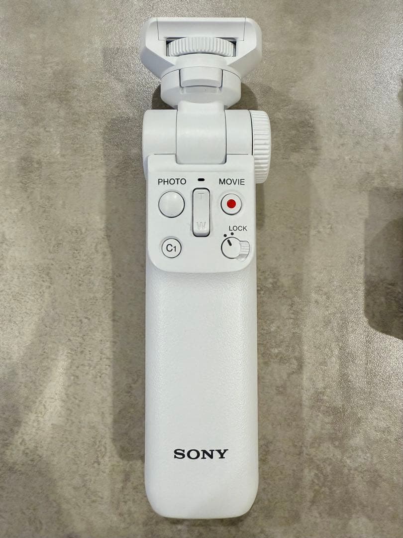 【ほぼ未使用】SONY VLOGCAM ZV-1 II ホワイト SDカードつき