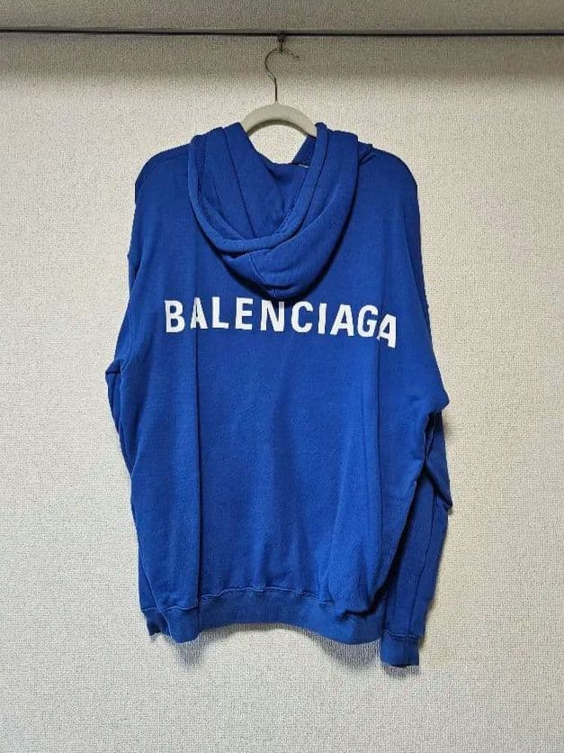 balenciaga ロゴ フーディー パーカー
