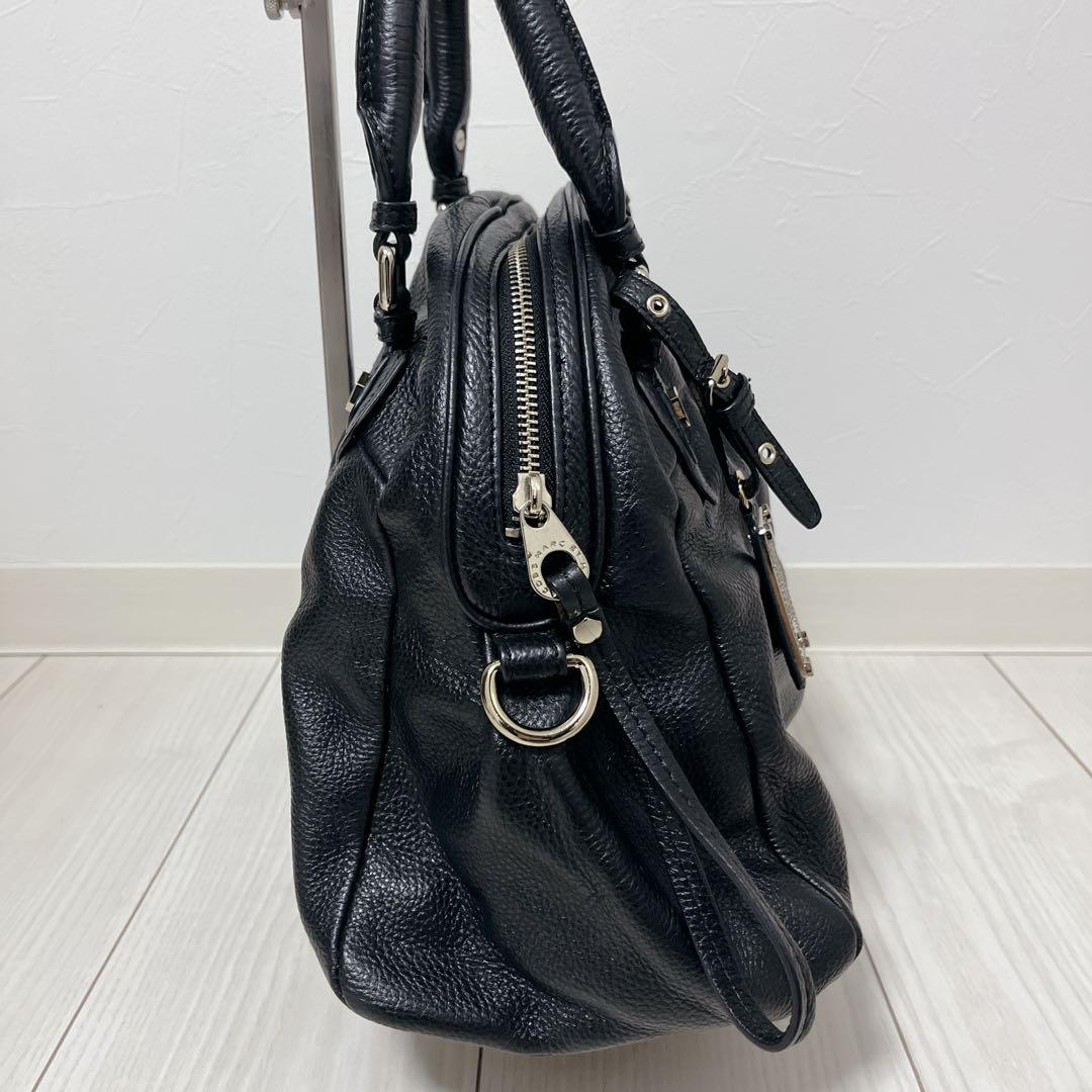 最終値下げ外装美品　MARC BY MARC JACOBS ブラックy2kシボ革