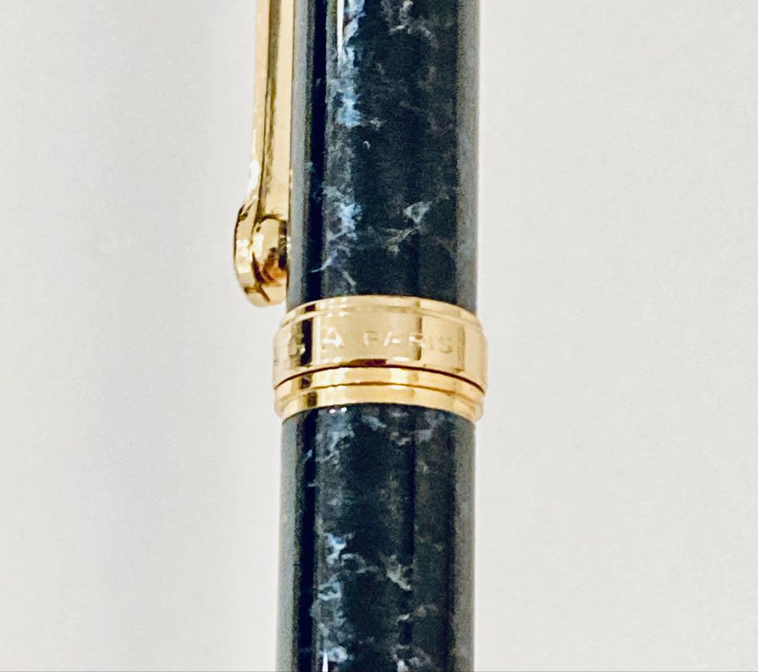 フランス製◇バレンシアガ 超高級ボールペン BALENCIAGA ブルー