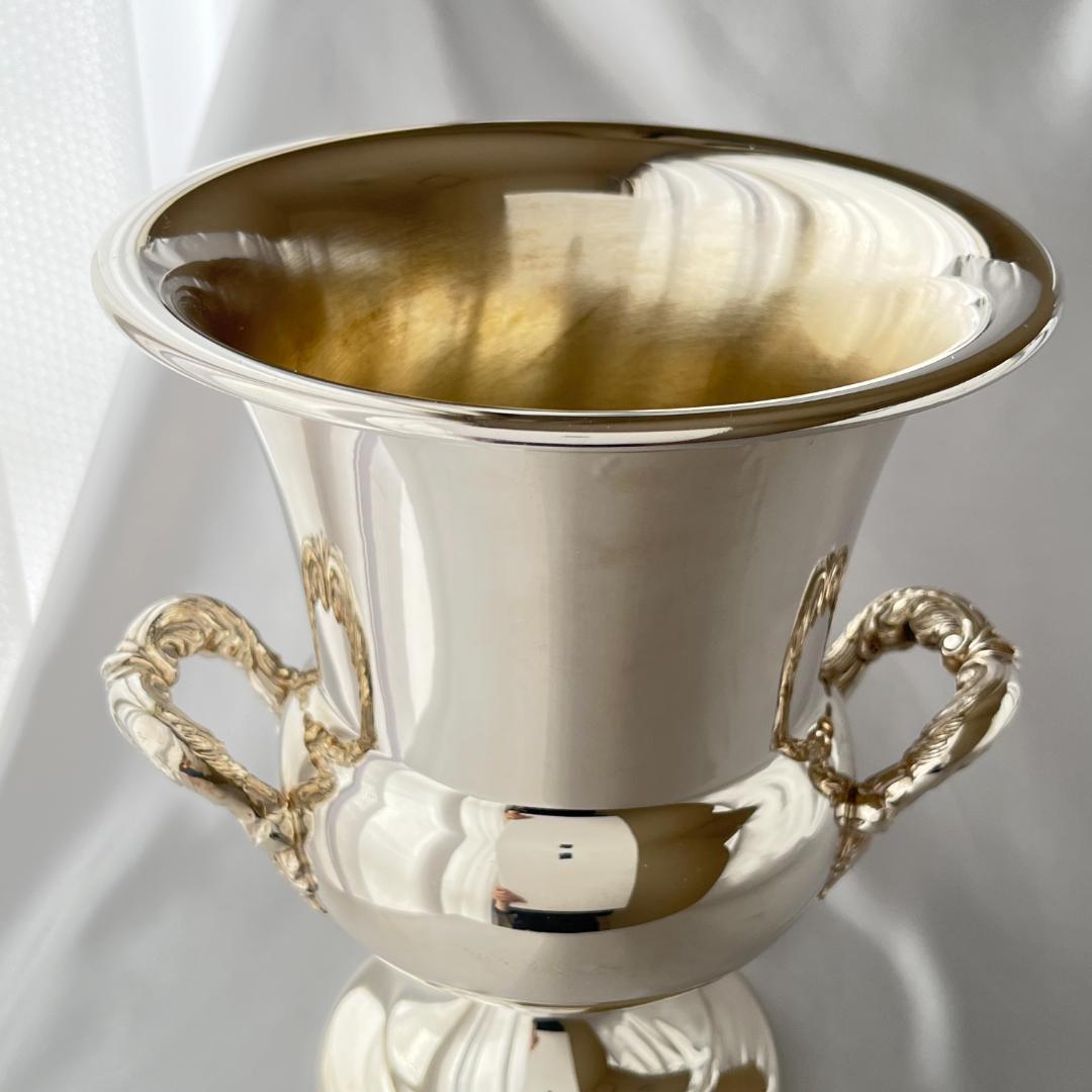 Galleon】 ワインクーラー / シャンパンホルダー【シルバープレート】