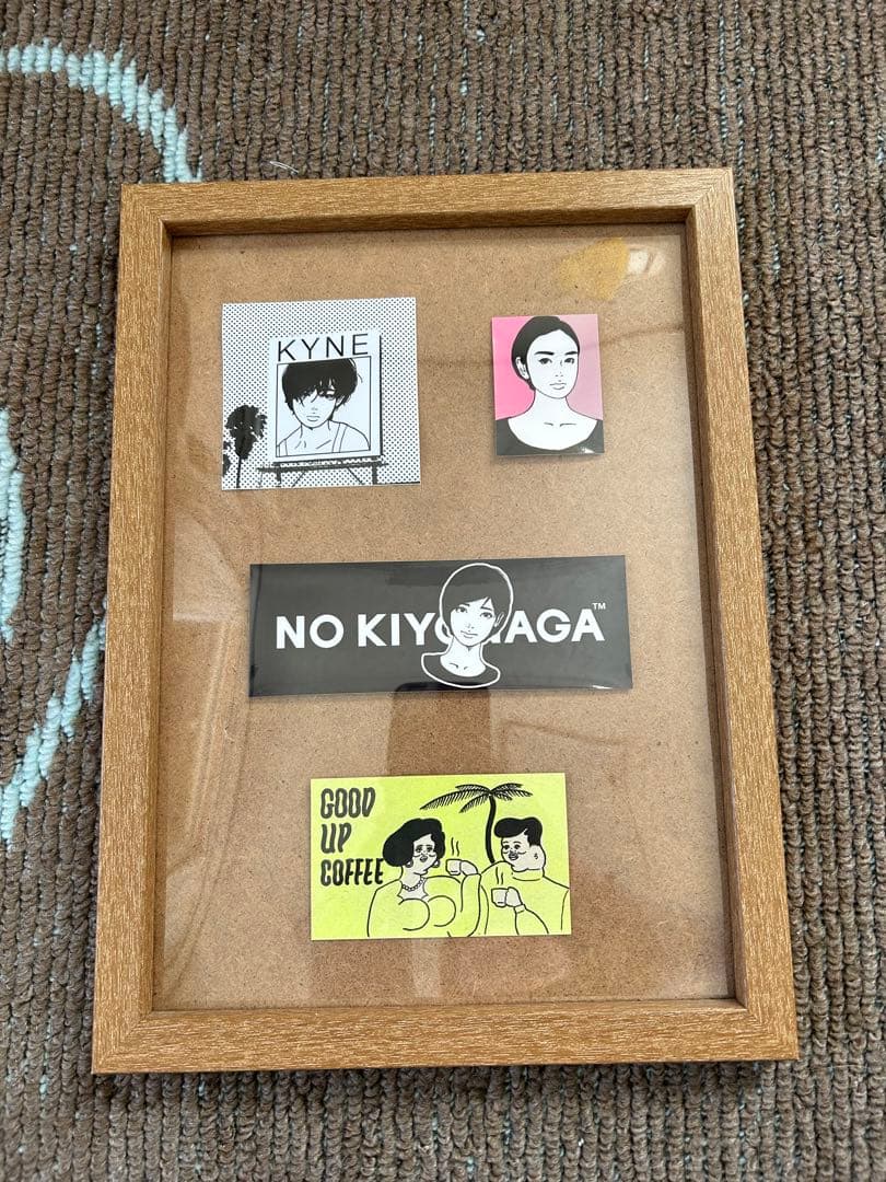 kyneステッカーとnoncheleeeポストカード