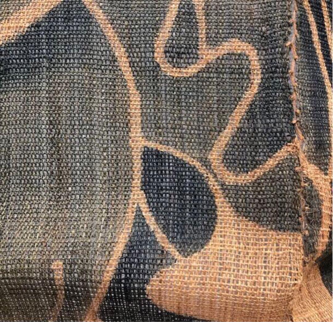 逸品希少! 貴重！榀布大きな間仕切り科布原子布暖簾自然布