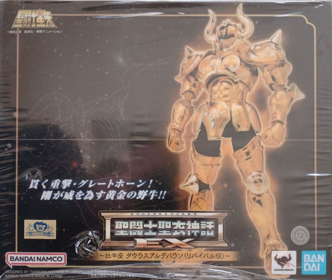 聖闘士聖衣神話EX タウラスアルデバラン〈リバイバル版〉☆新品☆黄金