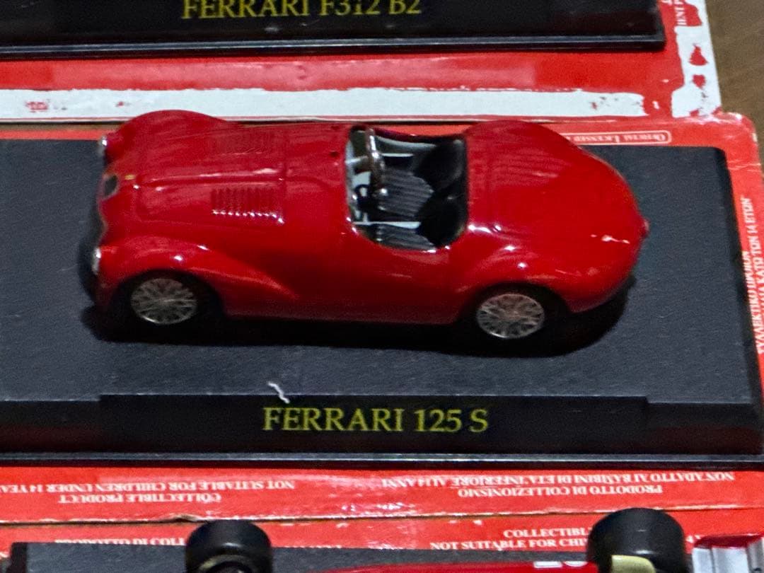 Ferrari 250 GTO等々 4台セット　カバー取れてます