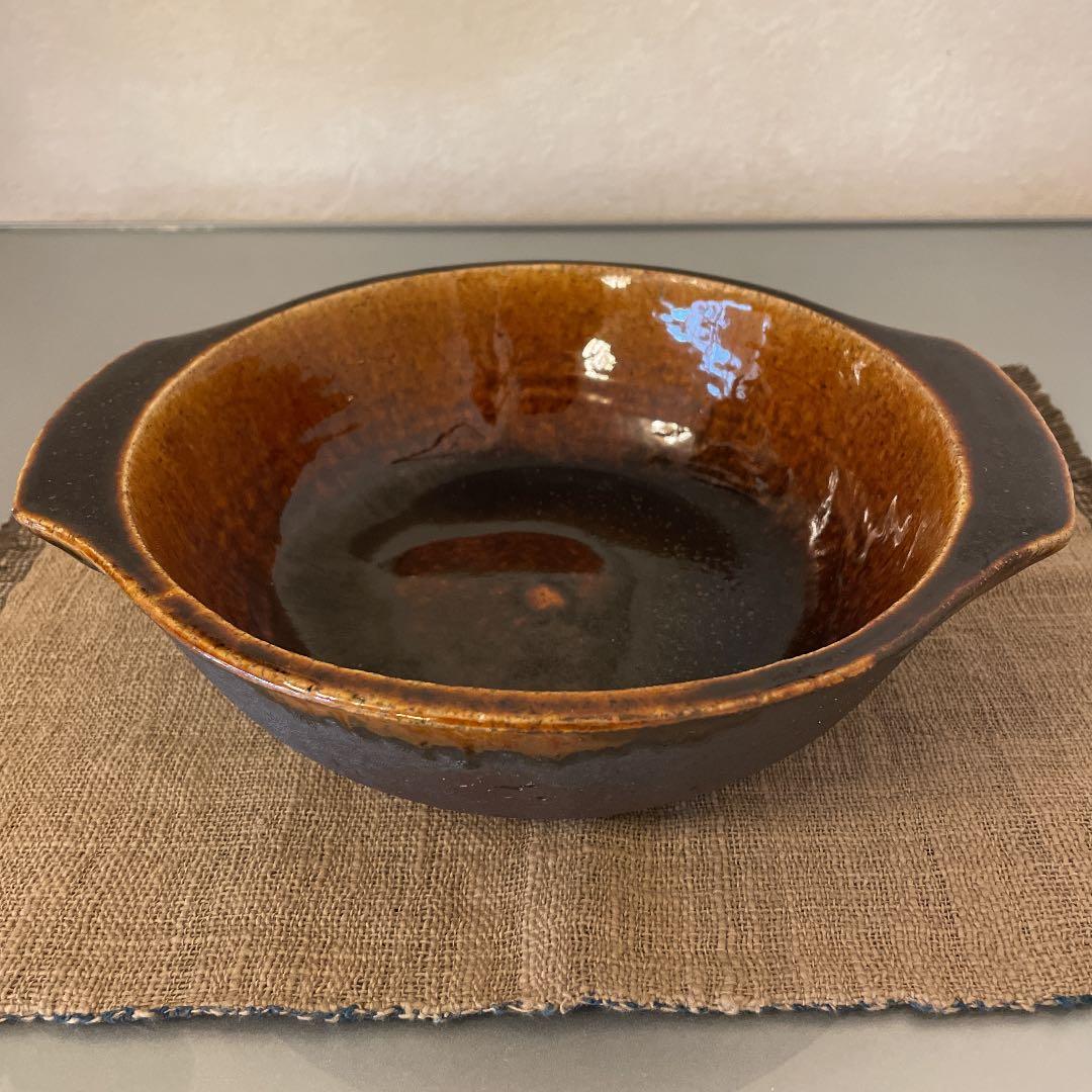 山本教行 岩井窯 耳付土鍋 民藝 土鍋 | クラフト館 岩井窯