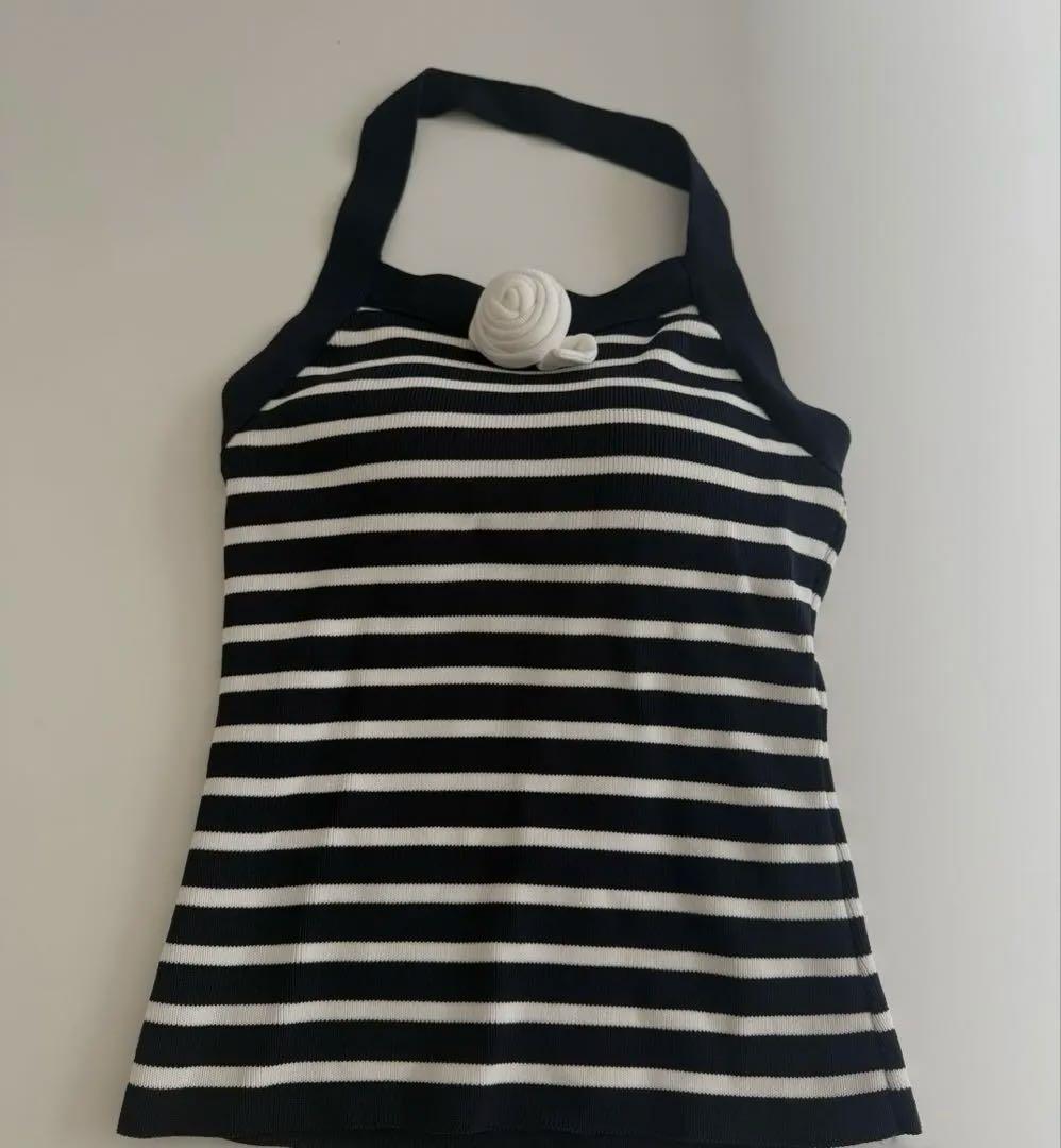 トップス Bibiy. ROSETTE TANK TOP