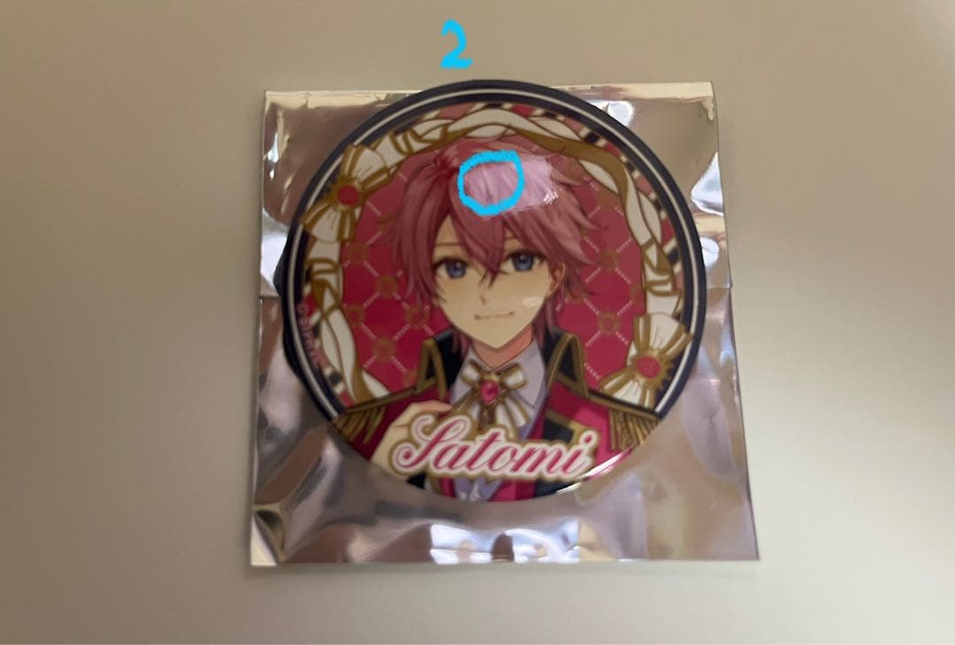 すとぷり　缶バッチ　さとみくん④