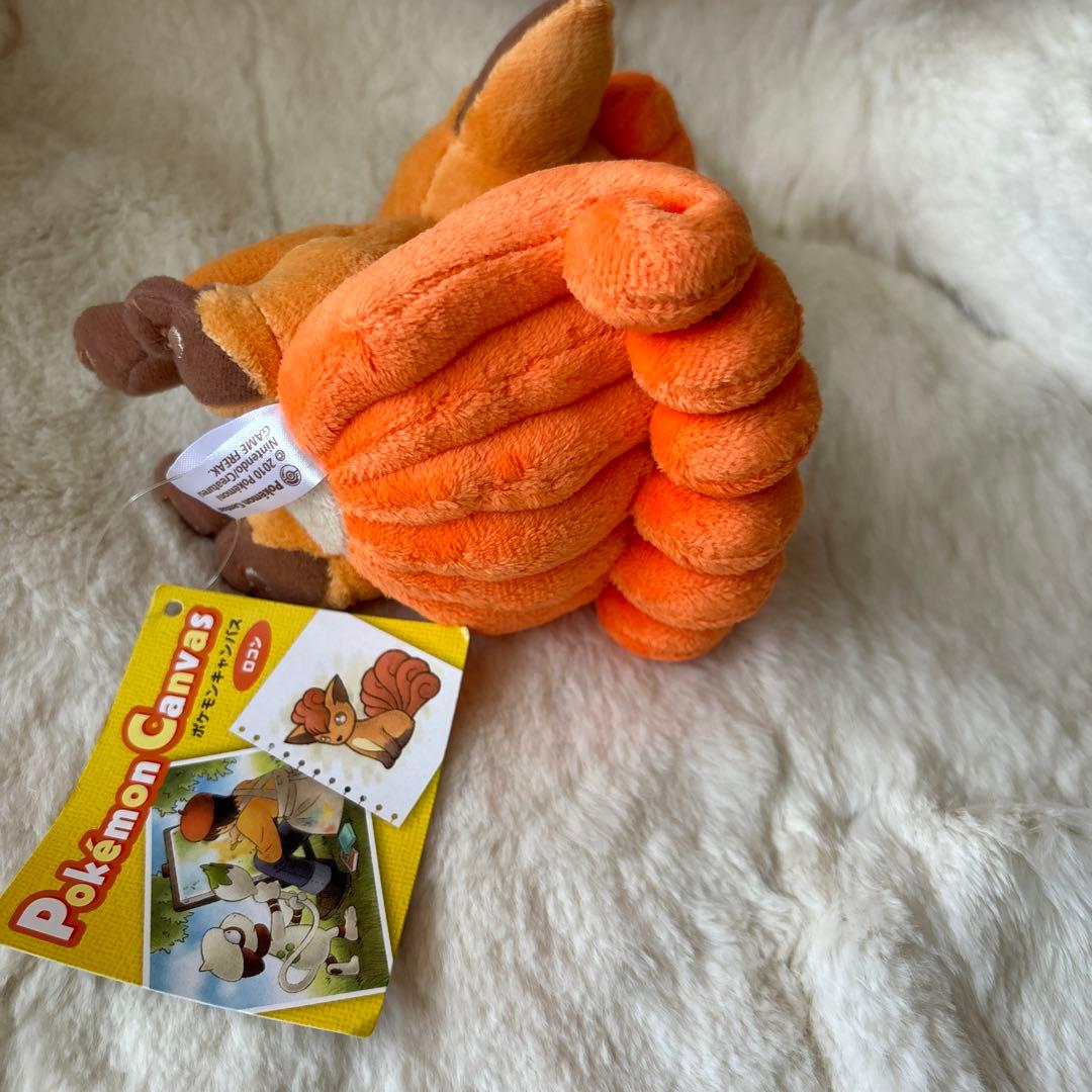 ポケモンセンター ロコン キャンバス ぬいぐるみ