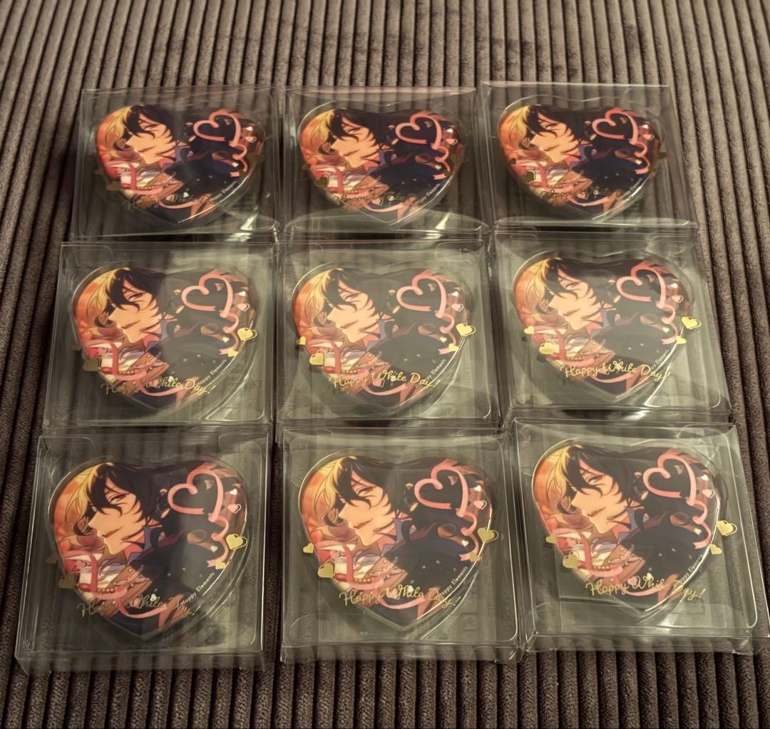 朔間零 ハート缶バッジ ホワイトデー ハート缶 - メルカリ