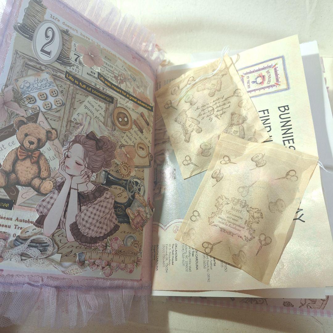 ジャンクジャーナル雑記帳　おすそ分けだらけベアー　ハンドメイド