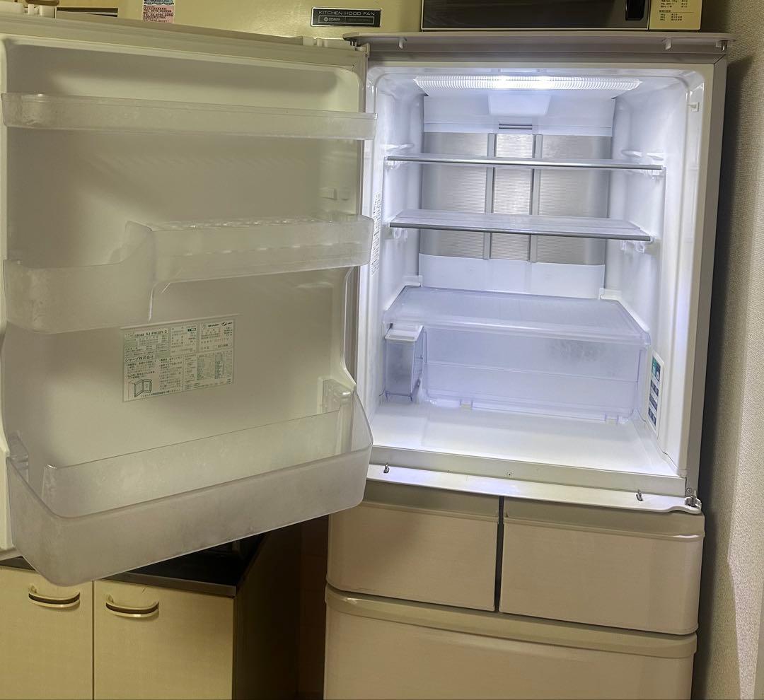 SHARP 冷凍庫付き冷蔵庫 ホワイト