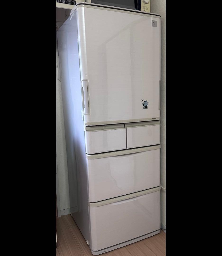 SHARP 冷凍庫付き冷蔵庫 ホワイト