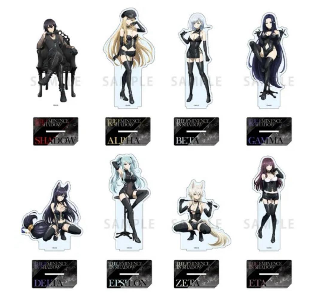 陰の実力者になりたくて　アクリルスタンド　ゲーマーズ　ポップアップストア