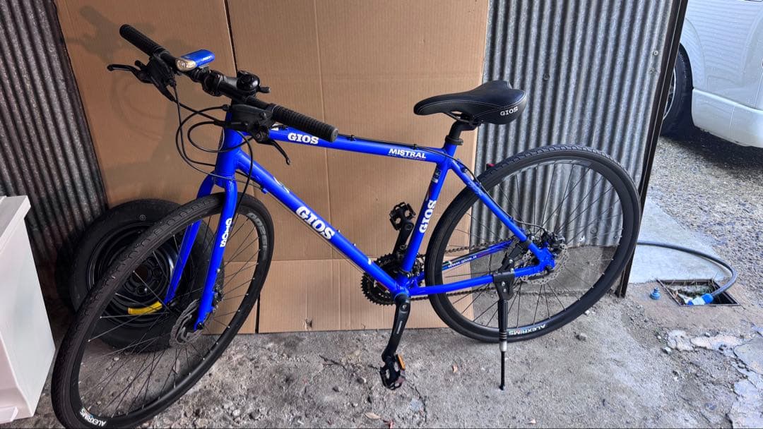 ブラック クロスバイク アルミフレーム トヒロトトロさん専用