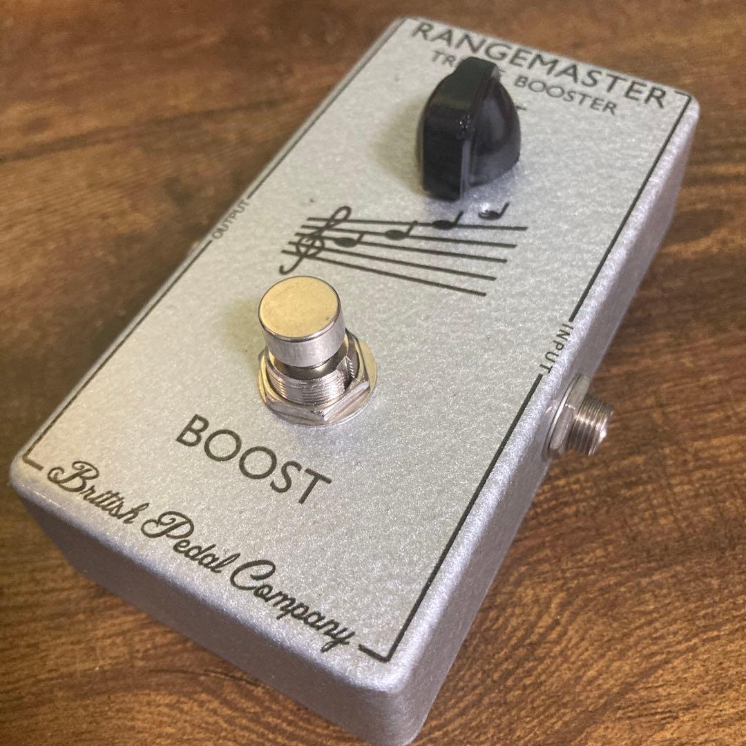 激レア‼️英国製ブリティッシュペダルカンパニー　レンジマスター　トレブルブースター