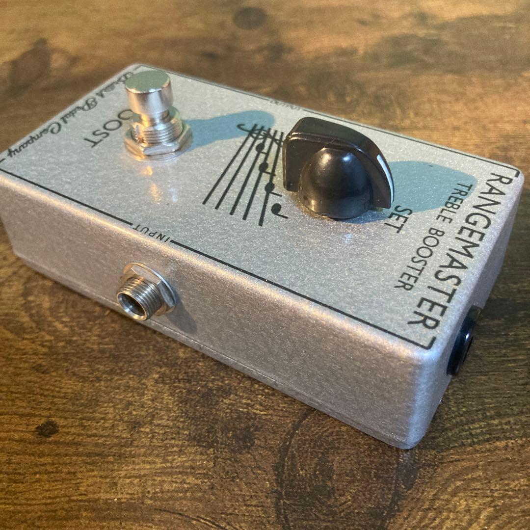 激レア‼️英国製ブリティッシュペダルカンパニー　レンジマスター　トレブルブースター