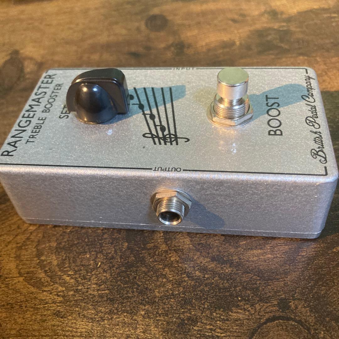 激レア‼️英国製ブリティッシュペダルカンパニー　レンジマスター　トレブルブースター