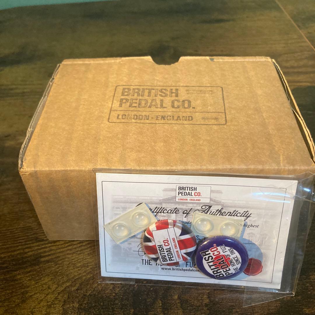 激レア‼️英国製ブリティッシュペダルカンパニー　レンジマスター　トレブルブースター