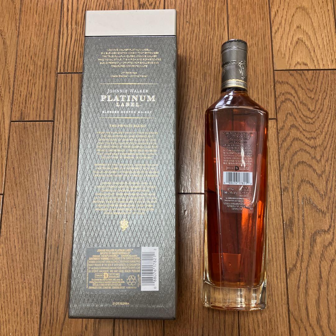PLATINUM LABEL 18年 2本セット ジョニーウォーカー プラチナムラベル