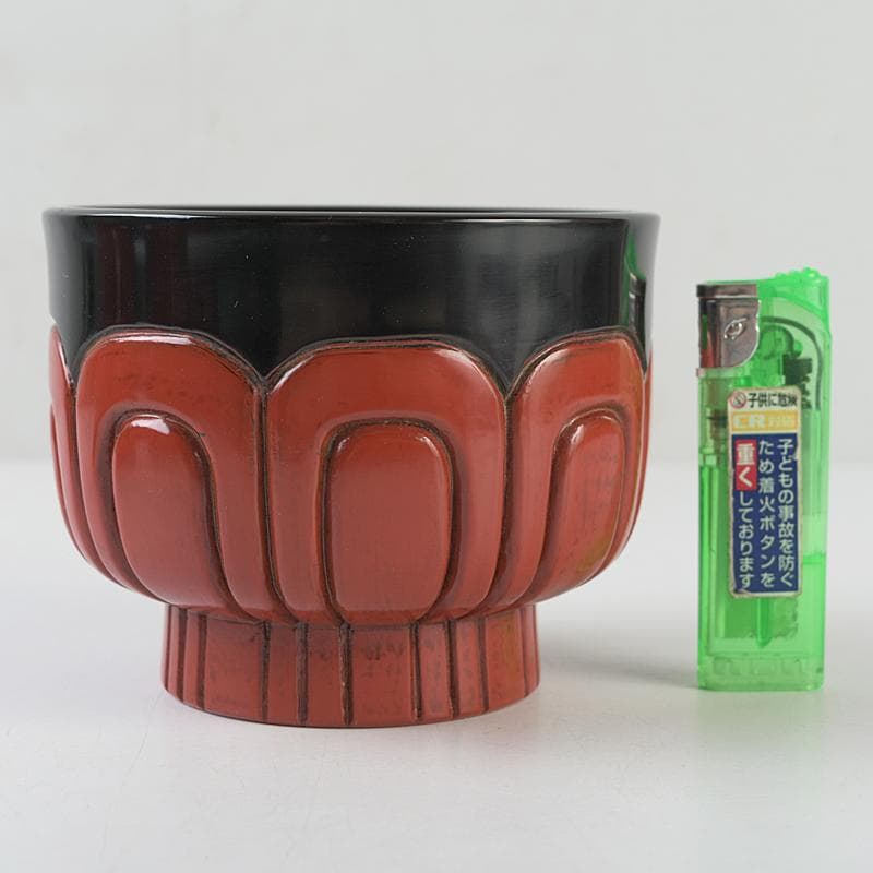 鎌倉彫 充子作 お椀 五客 共箱 V R9081B