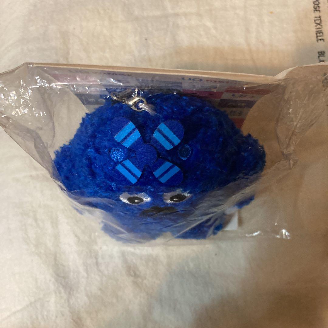 ブルー　ガチャムク　青いムックぬいぐるみ　UQ 非売品