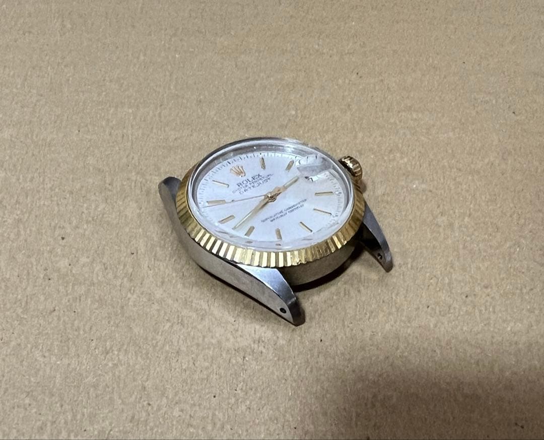 自動巻き時計 シルバー/ゴールド