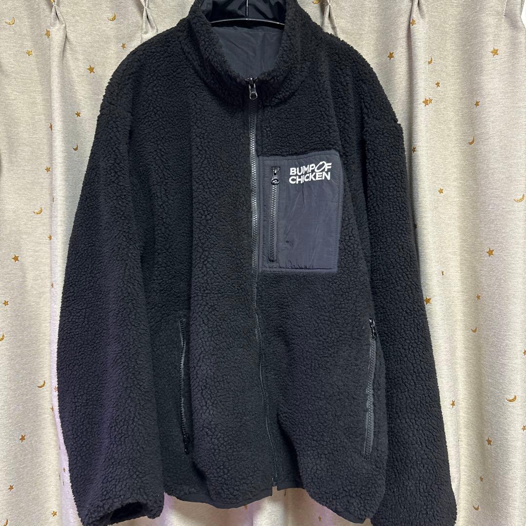 【新品未使用】BUMP OF CHICKEN ボアジャケット 黒　L 新品未使用】BUMP OF CHICKEN ボアジャケット 黒 L 2025年最新】bump