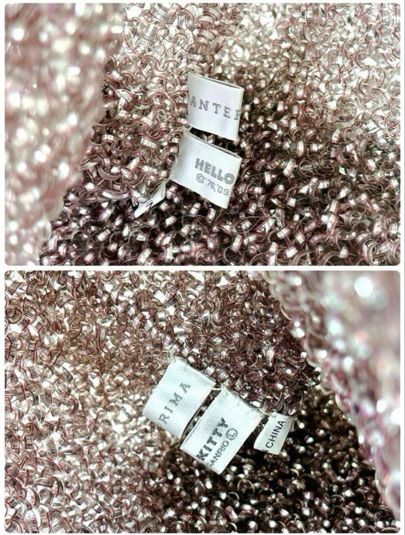 ★CHI★アンテプリマ ハローキティ限定品　ワイヤーバッグ ピンク