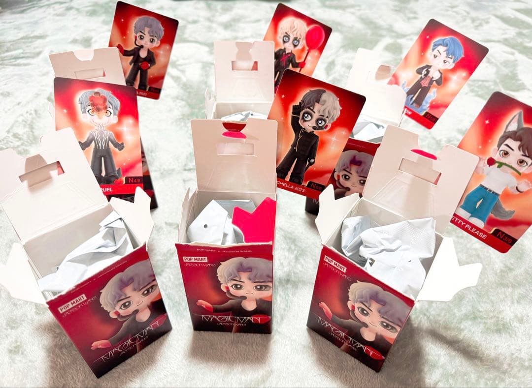 JACKSON WANG MAGIC MAN シリーズ POP MART 6体