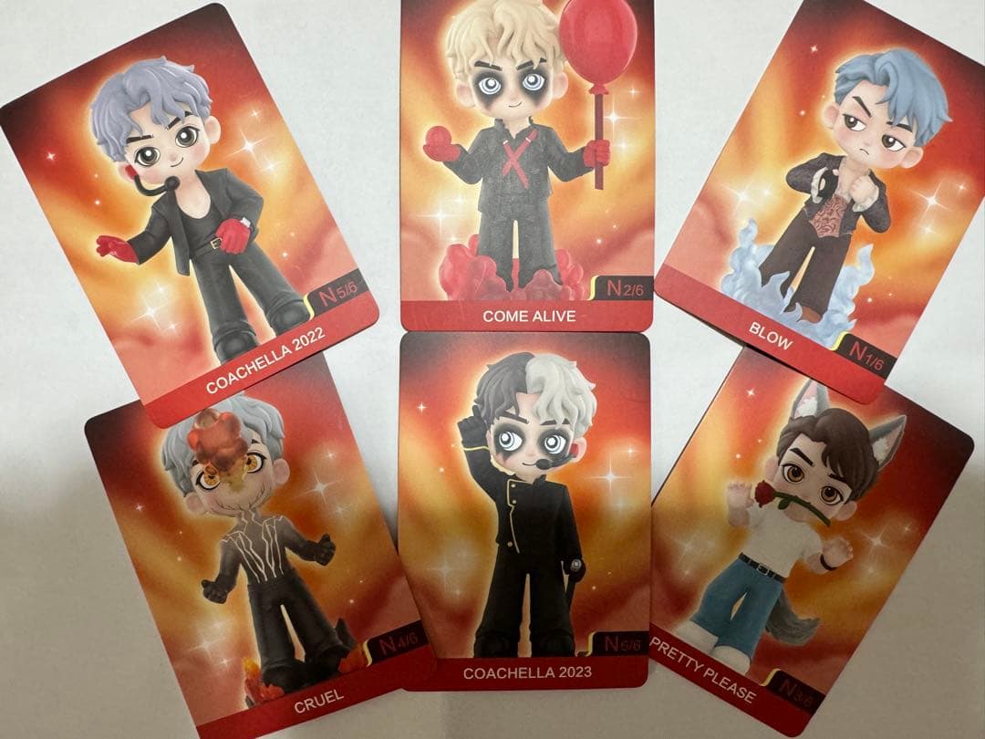 JACKSON WANG MAGIC MAN シリーズ POP MART 6体