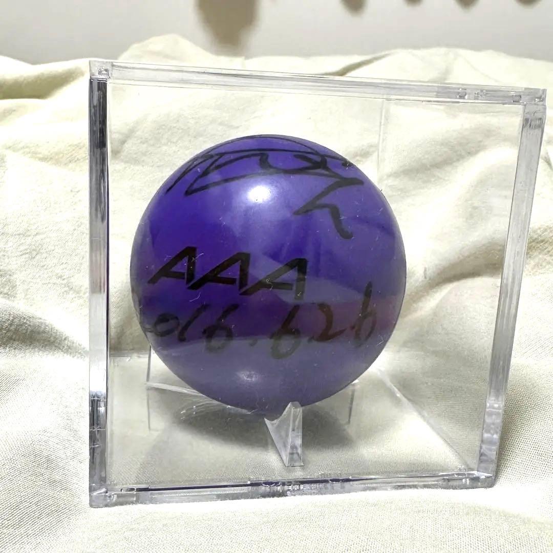 AAA 宇野実彩子 サインボール yoshinobu様専用 AAA 宇野実彩子 サインボール AAA宇野実彩子さん、初始球