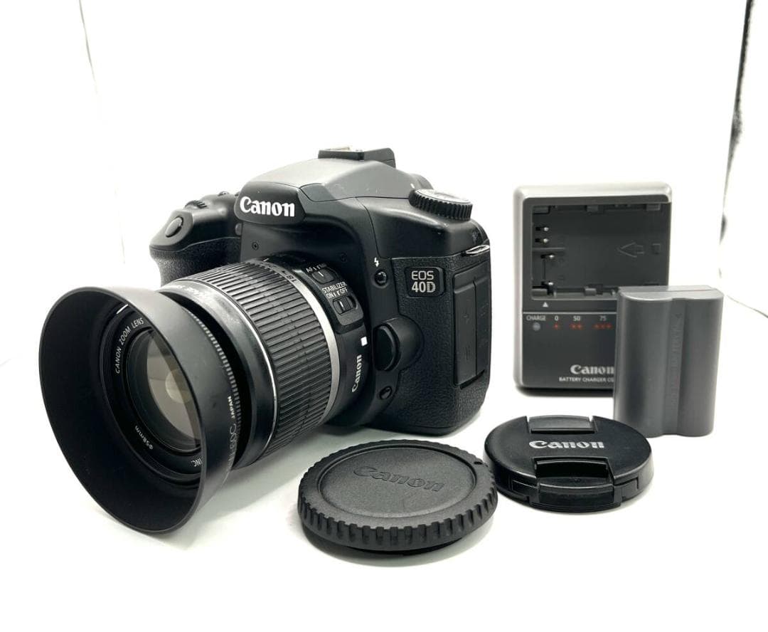 ★良品★キヤノン EOS 40D EF-S 18-55mm #409418 キヤノン、EOS 40D 18-55mm ISレンズキットなどの発売日を決定