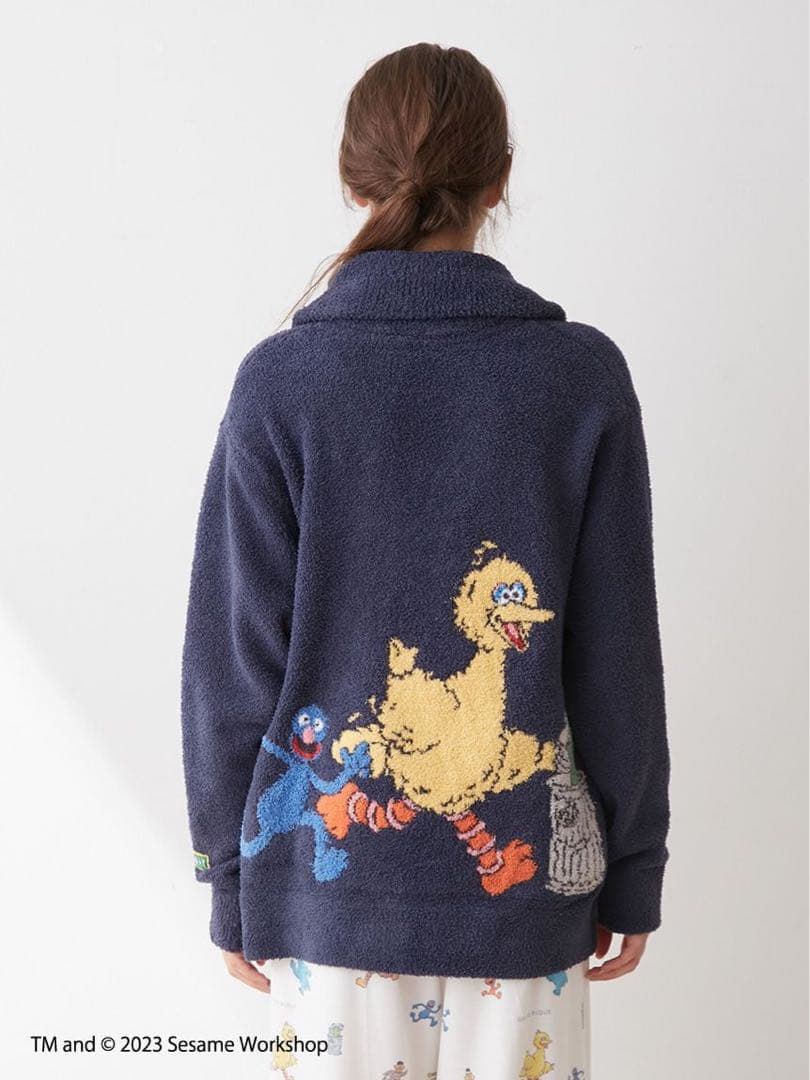 レア♡ジェラートピケ♡SESAME STREET ショールカーディガン XL