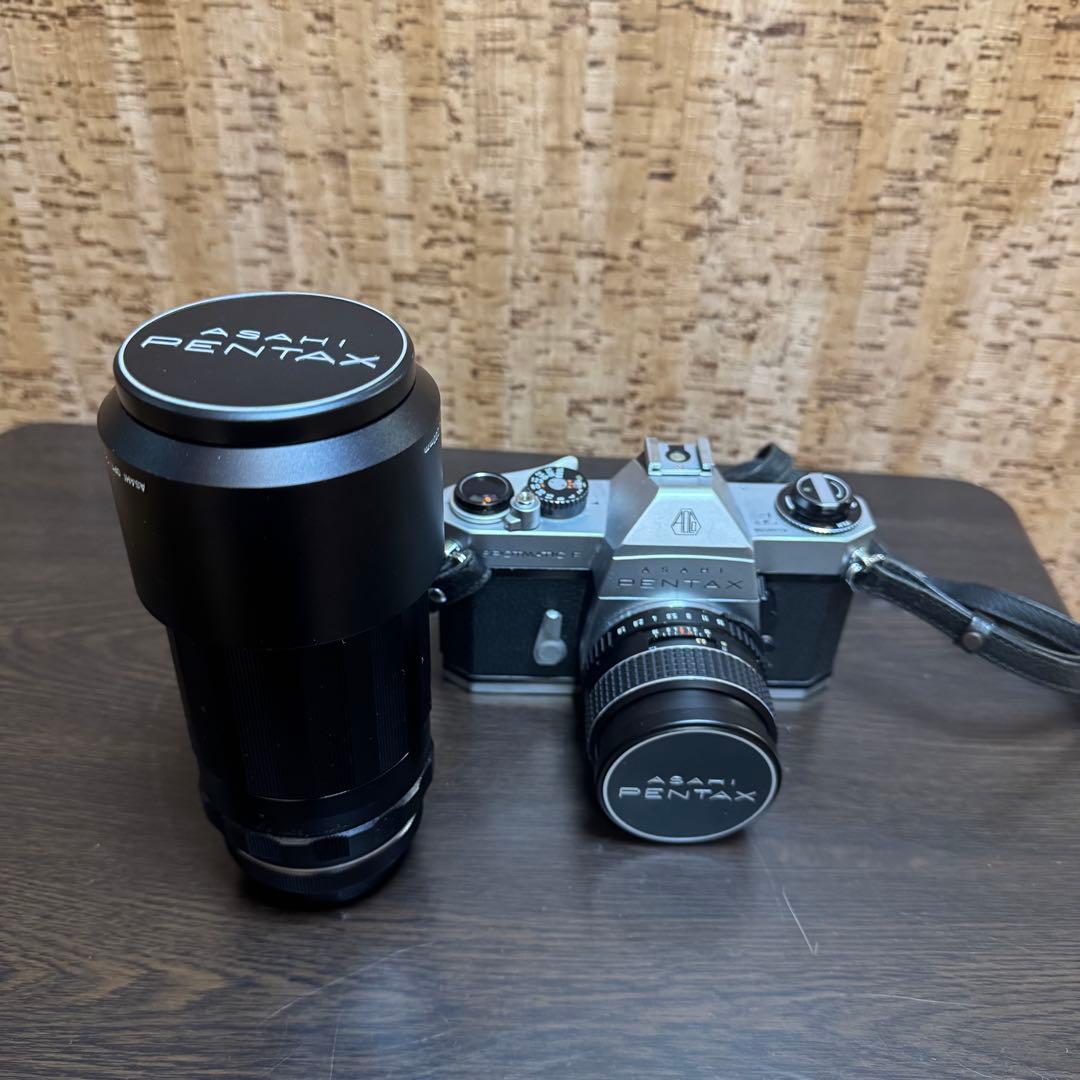 レンズ付きPENTAX SPOTMATIC F SPF 一眼レフカメラ 即撮影可