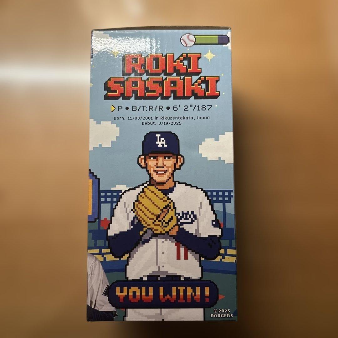Dodgers 佐々木朗希　来場者限定ボブルヘッド
