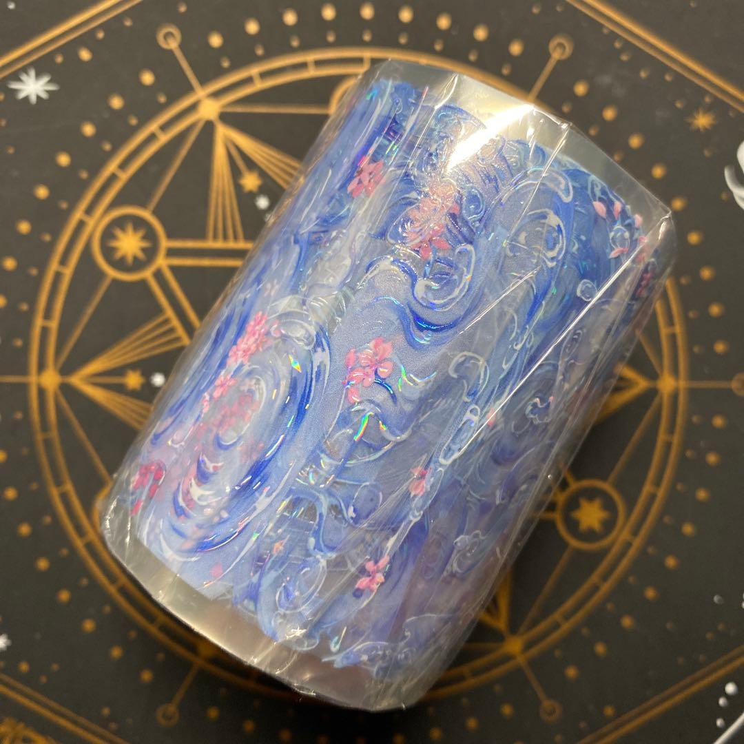 【9423】海外　3/5/巻　貝殻光マスキングテープ　水滴　一部半透明　装飾系