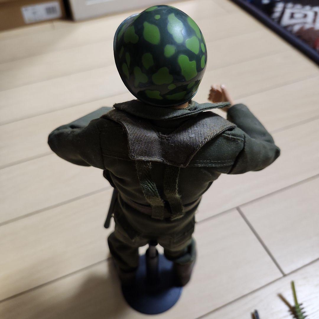 アーミー人形☆ミリタリーフィギュア ライフル付き