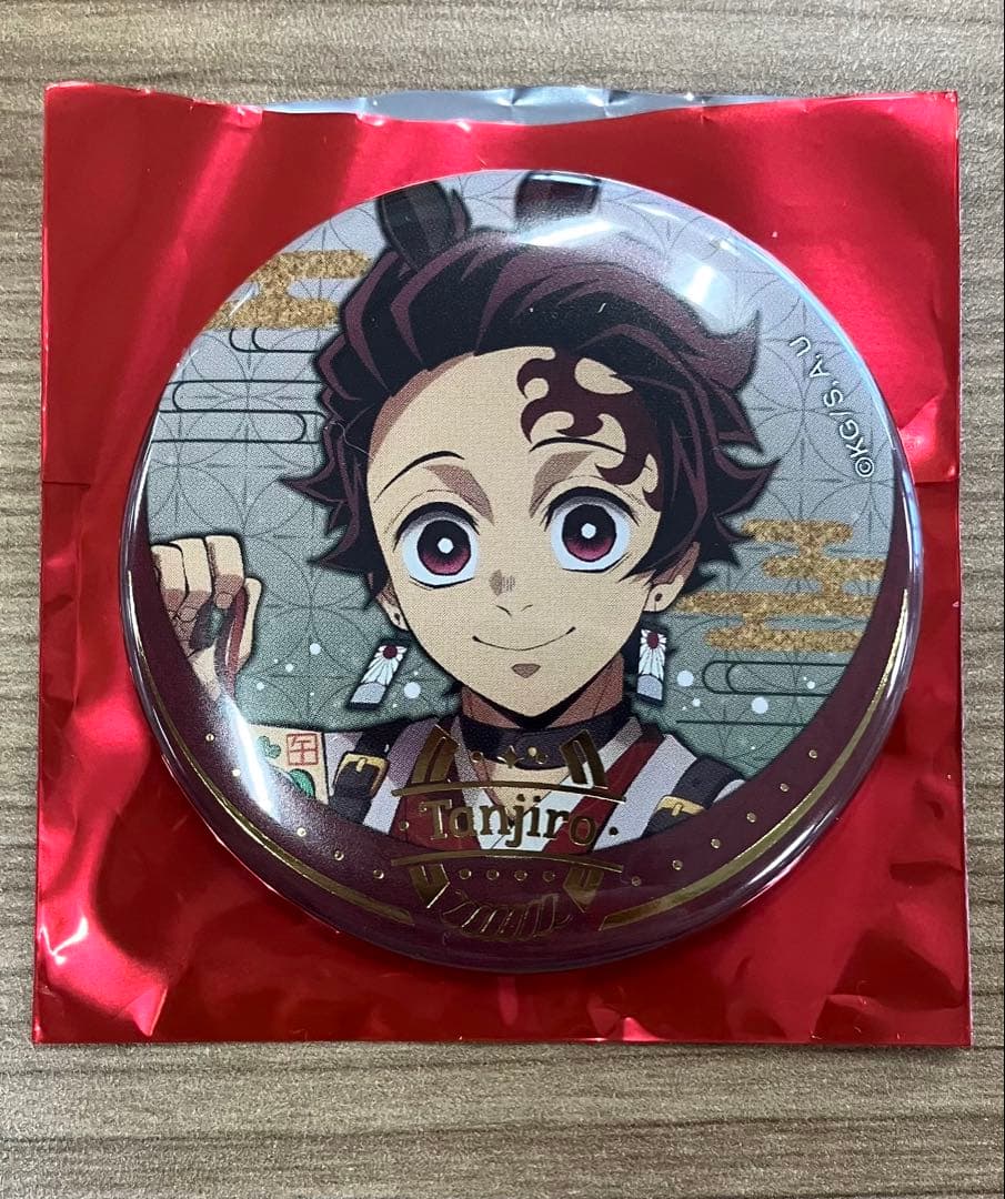鬼滅の刃ufotable干支2026 午年 ランダム箔押し缶バッジ 竈門炭治郎